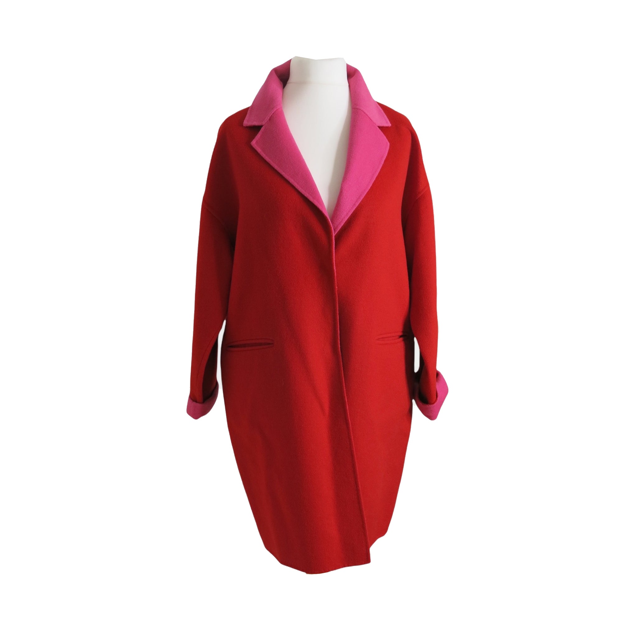 Kate spade clearance red wool coat