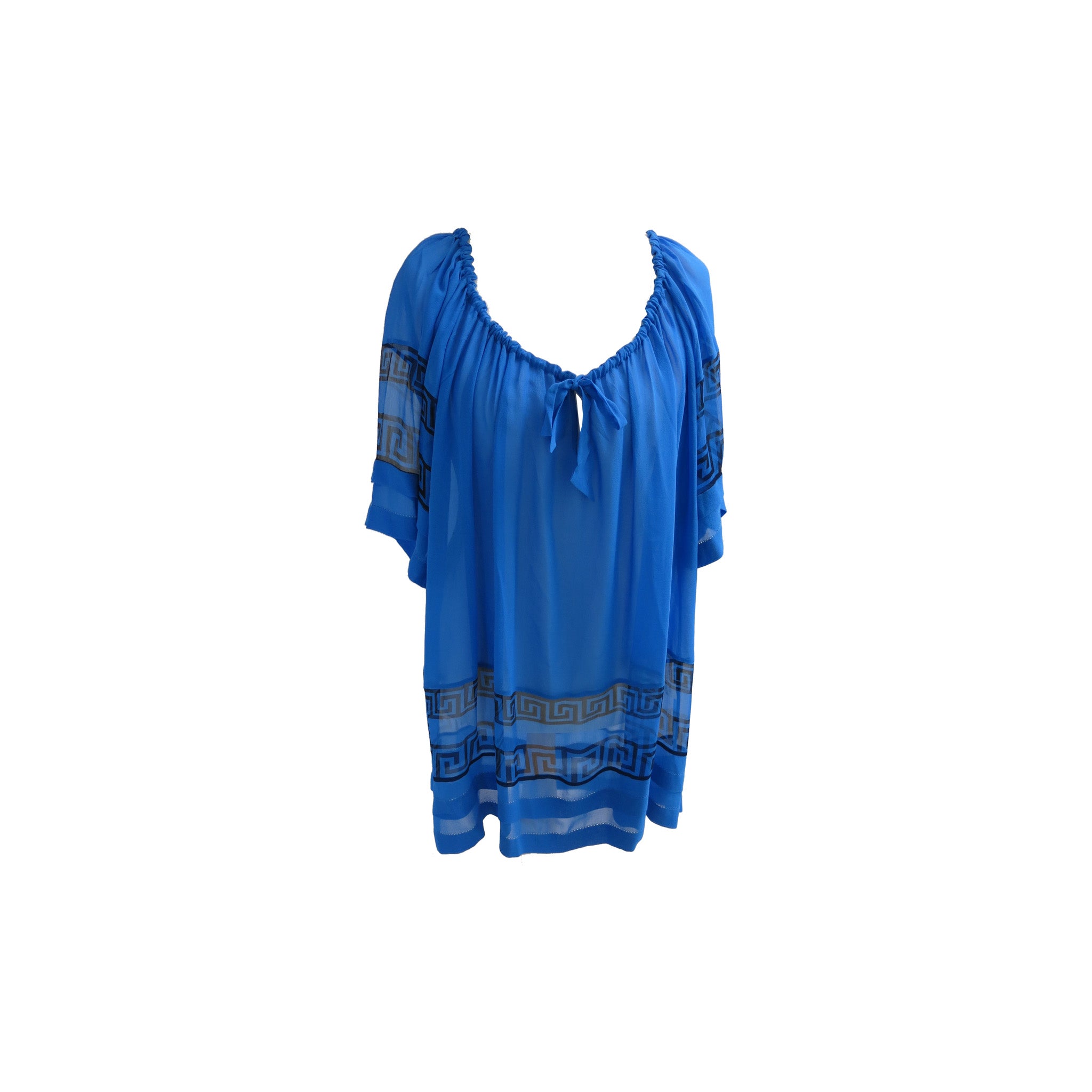 Cobalt blue beach cover up on sale