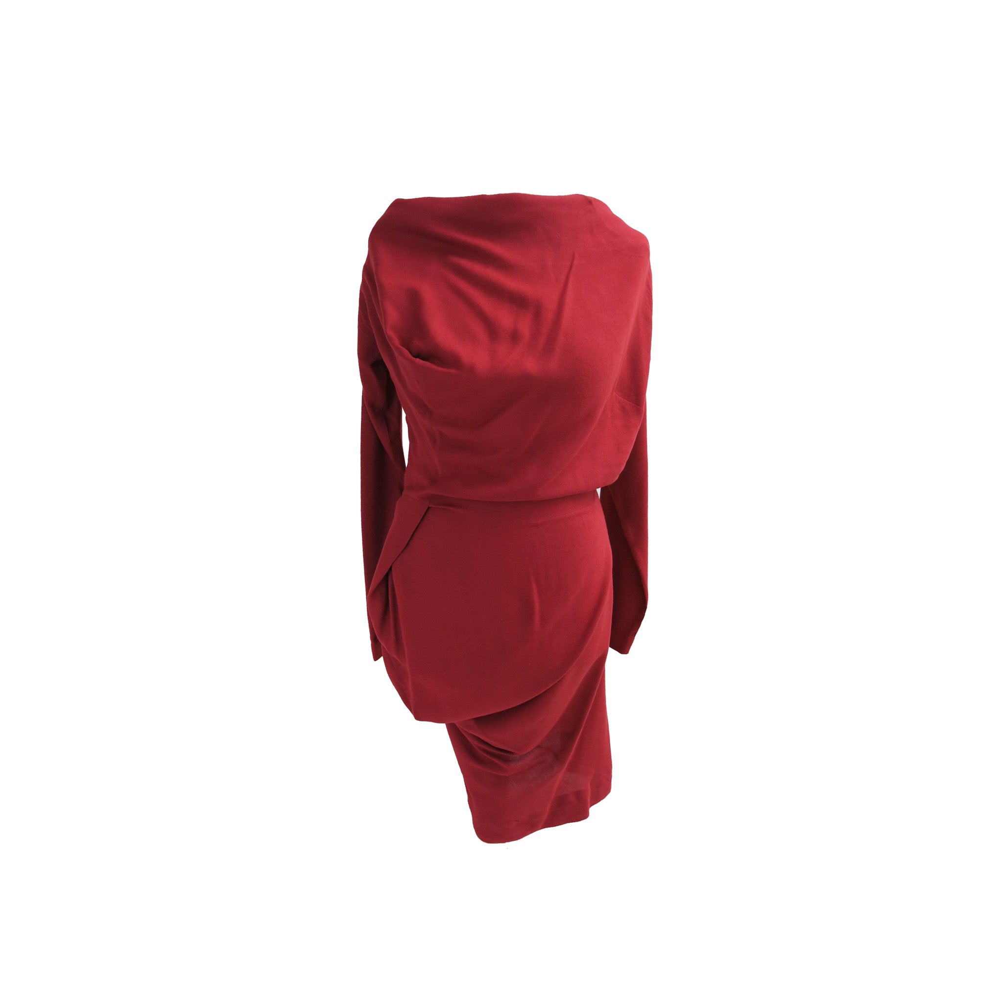 Vivienne westwood anglomania red cheap dress