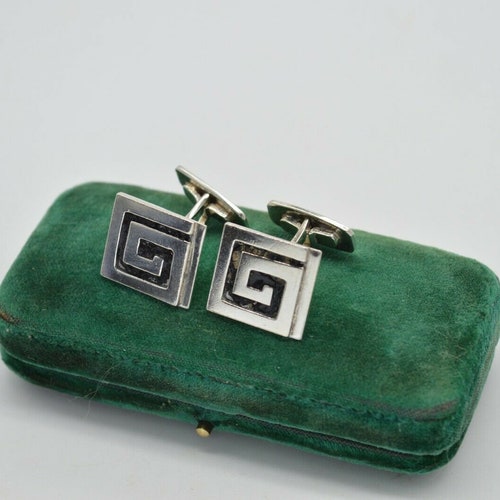 Cartier cufflinks online green